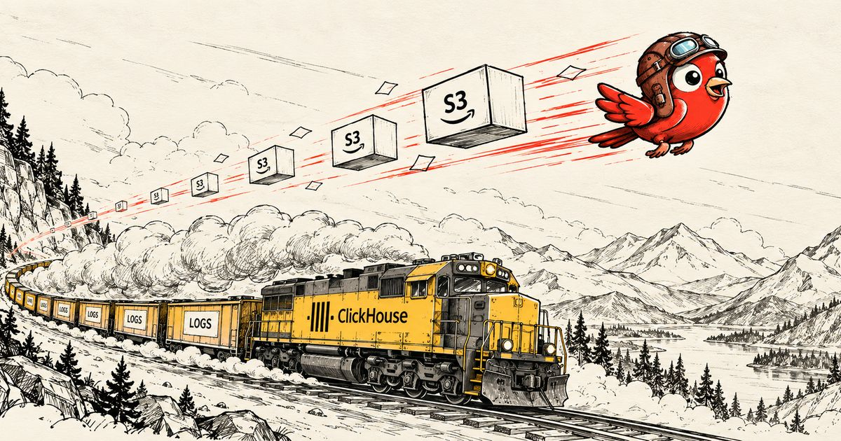 How We Made Object Storage Faster Than ClickHouse for Log Search