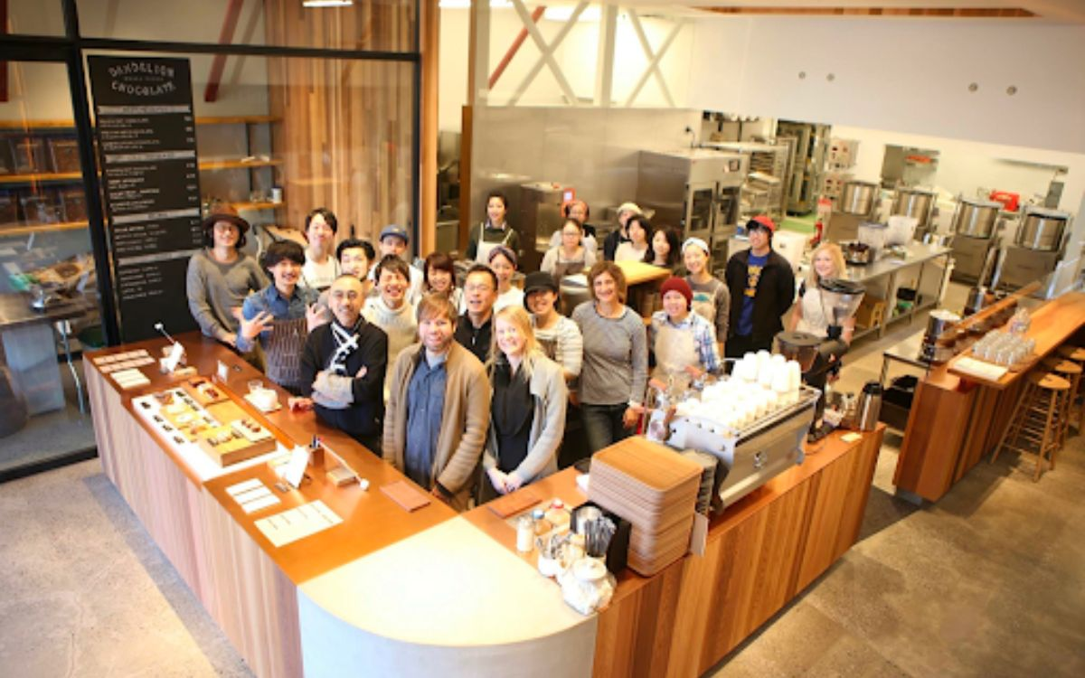 The Story of Dandelion Chocolate Japan shops culture and hot chocolate