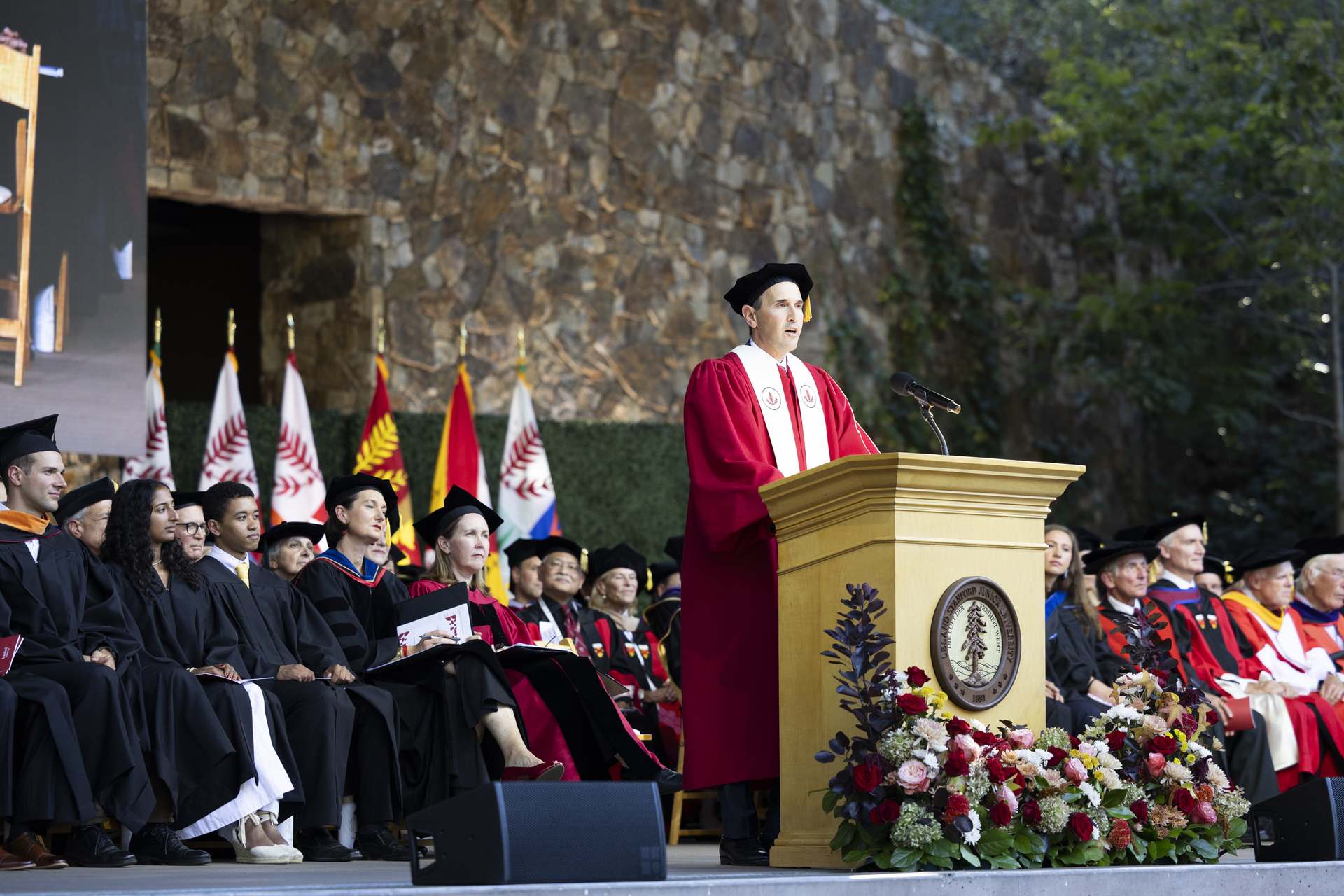 At inauguration, Jonathan Levin '94 embraces presidency with optimism amid scrutiny