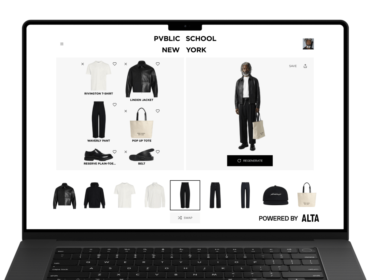 ‘Clueless’ -inspired app Alta partners with brand Public School to start integrating styling tools into websites