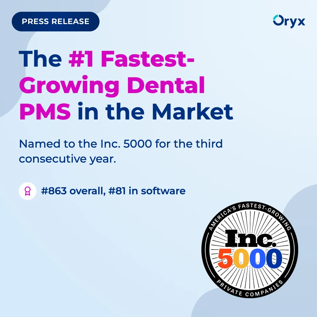 Oryx Named to the 2026 Inc. 5000 List for Third Year