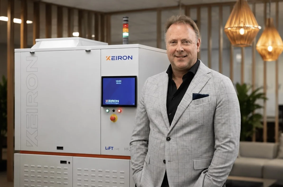 Laser printing startup Keiron lands EUR 20M to fix chip assembly