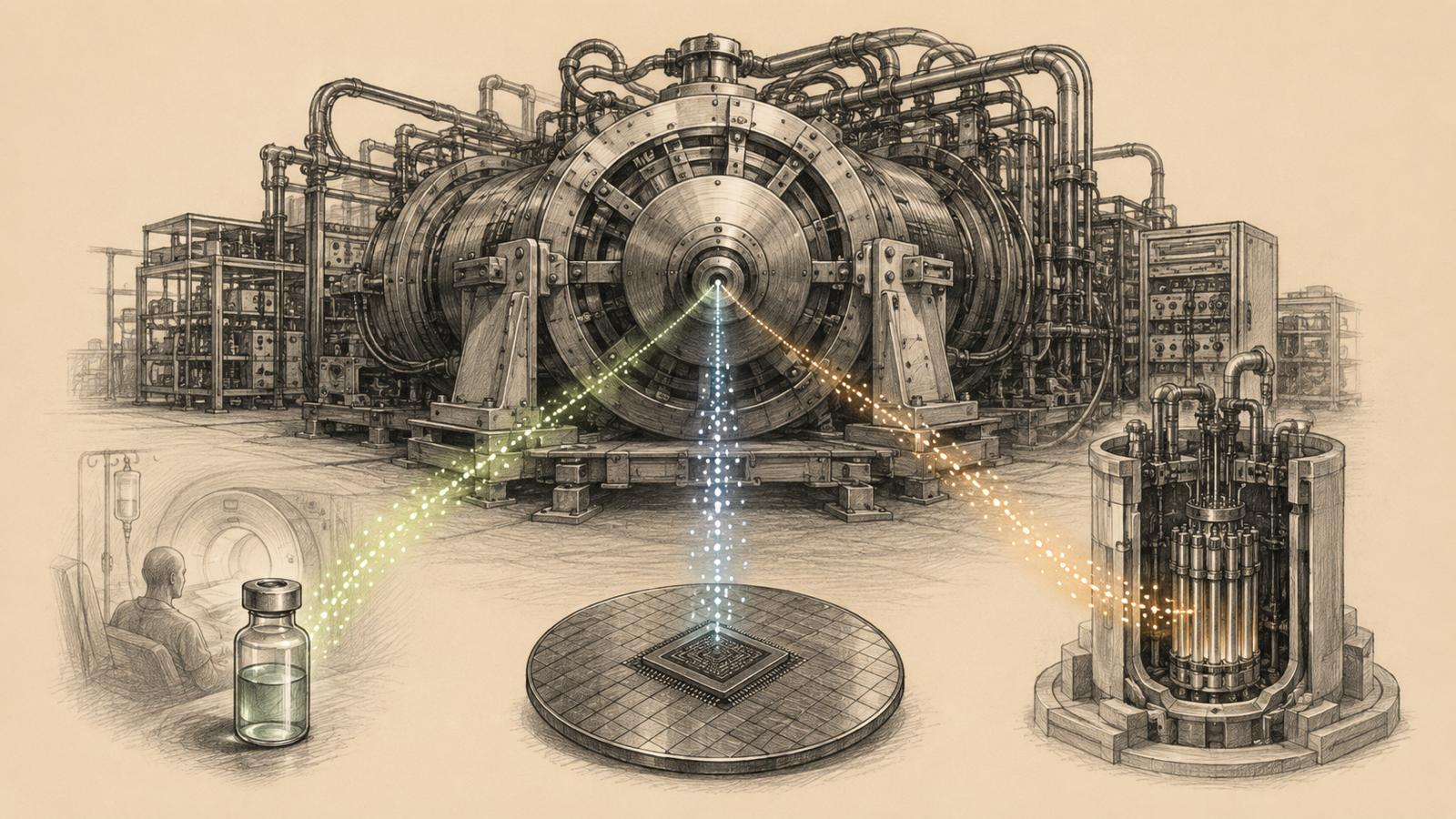 The Future Is Waiting for the Right Atoms