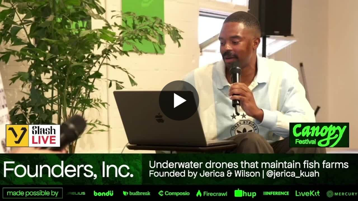 Jirobotics at Founders, Inc. Canopy Demo Day is building underwater robots