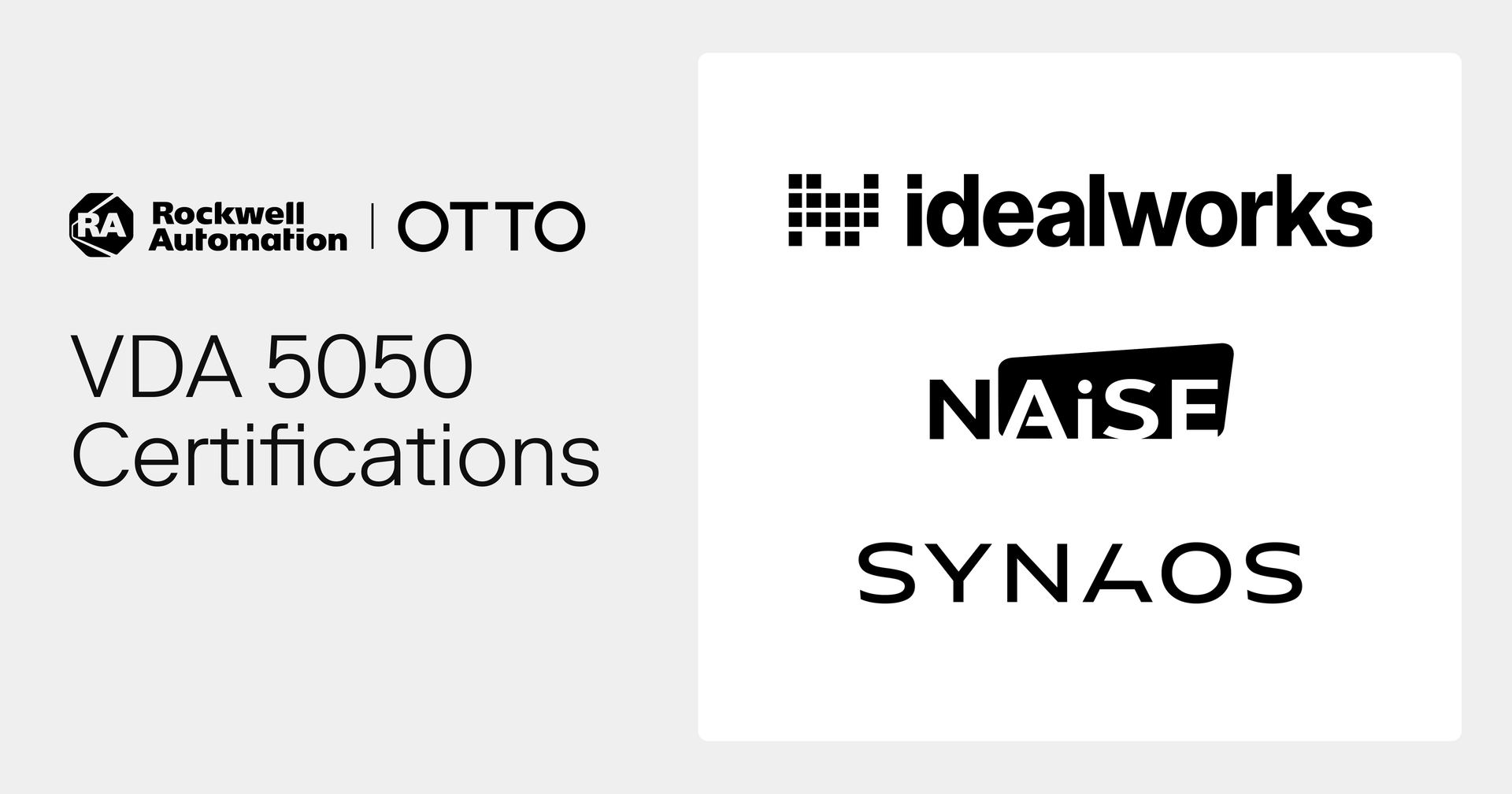 OTTO Adds VDA 5050 Certifications to Support Mixed-Fleet Deployments