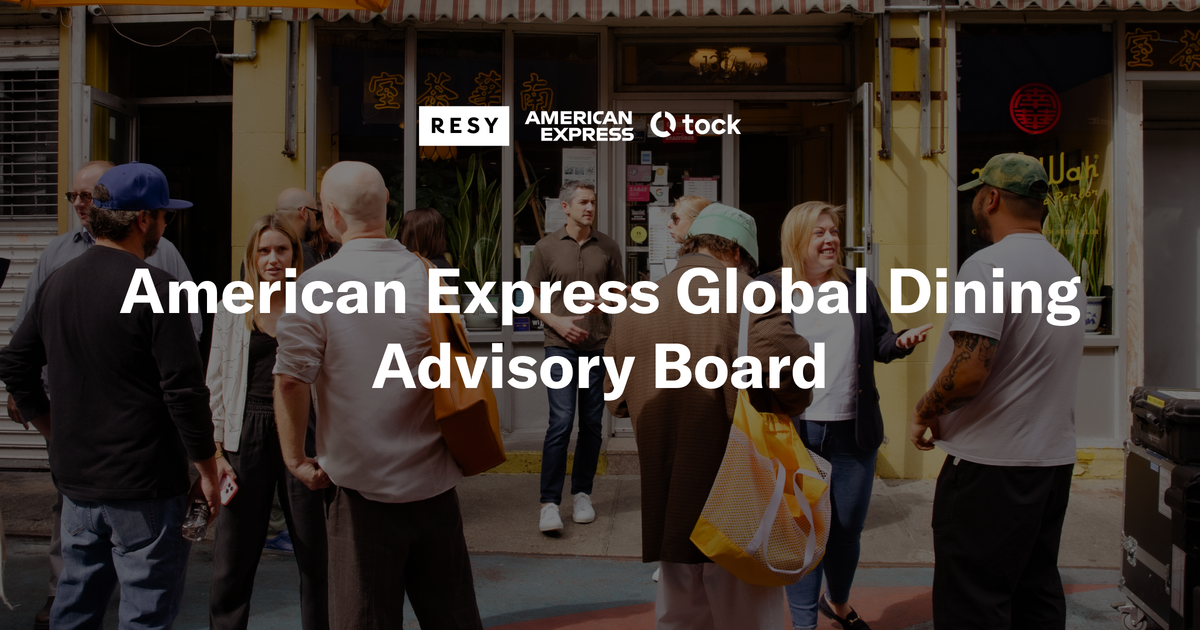 An Announcement From Resy Co-Founder and CEO Ben Leventhal