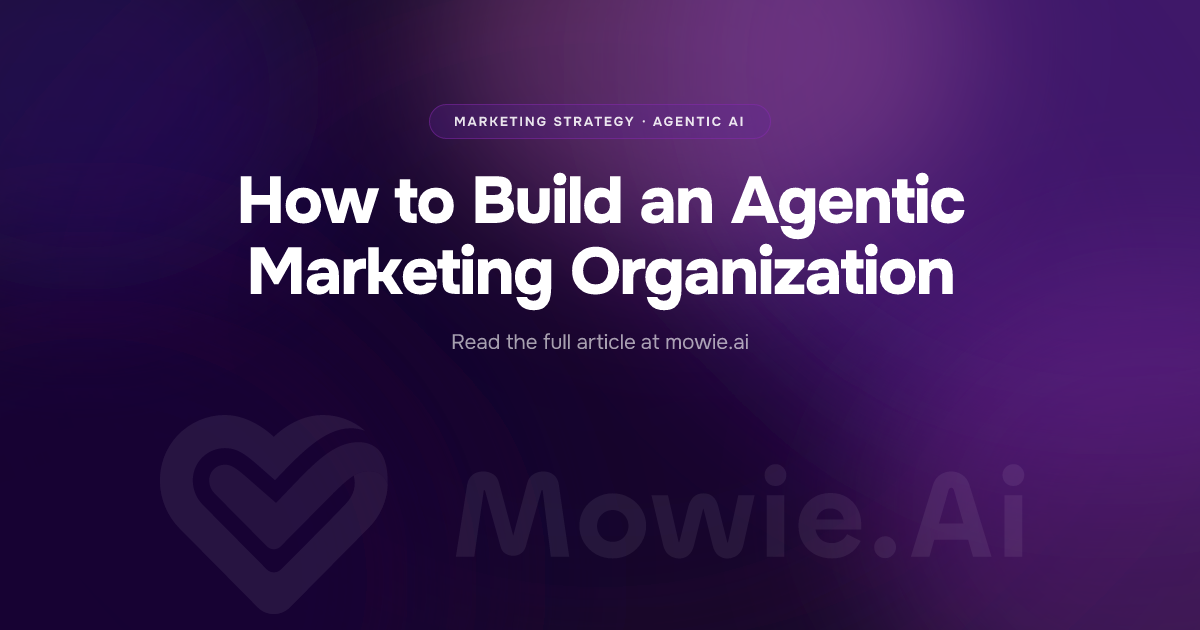 How to Build an Agentic Marketing Organization in 2026