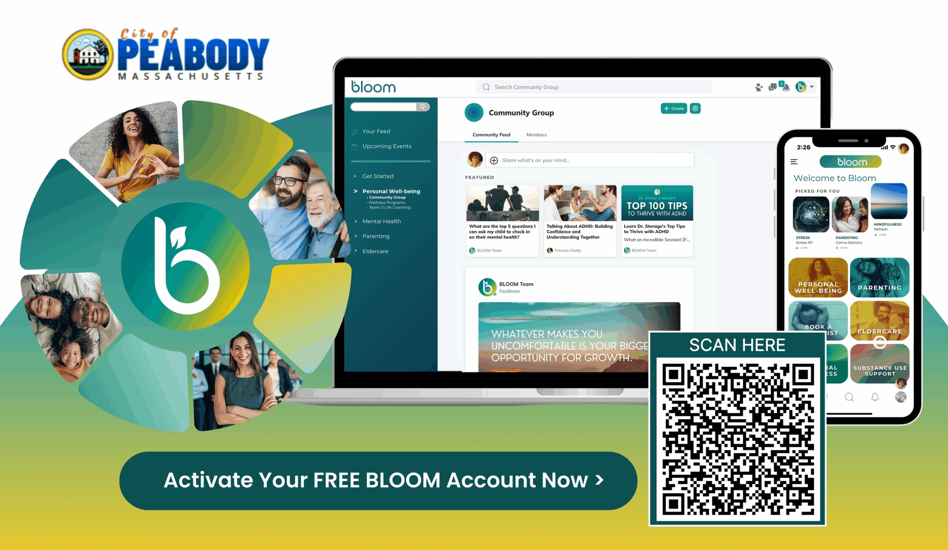 City partners with BLOOM app