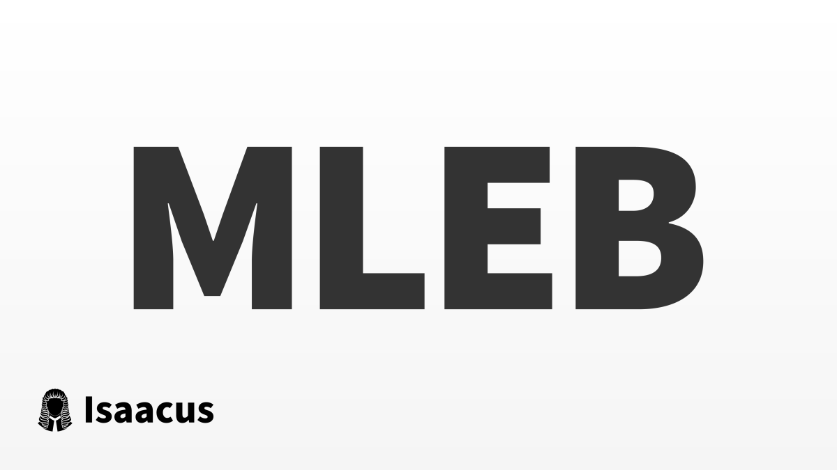 Introducing the Massive Legal Embedding Benchmark (MLEB)