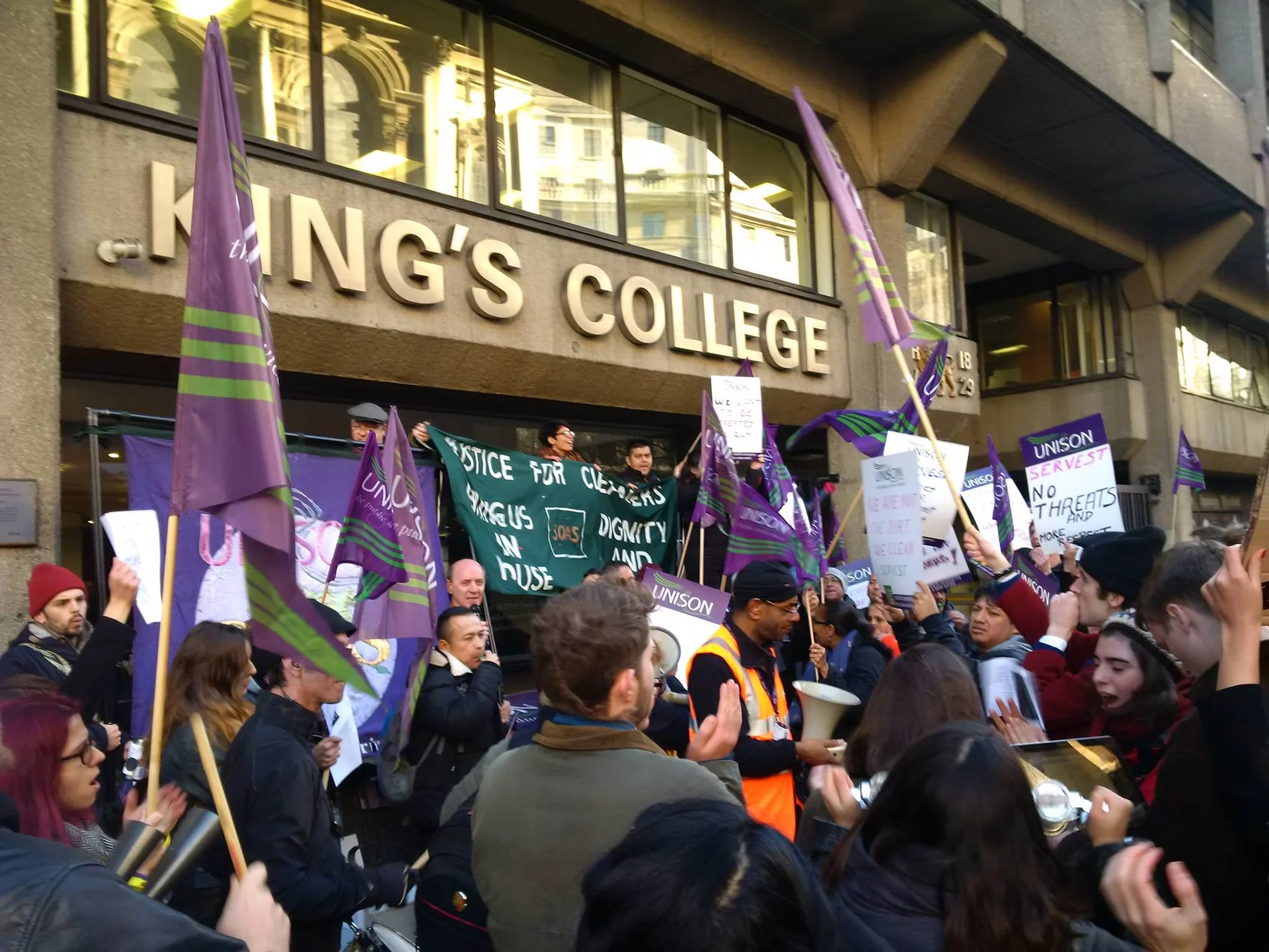 BREAKING: KCL Unison Declares Two-Day Strike Over Pay Dispute
