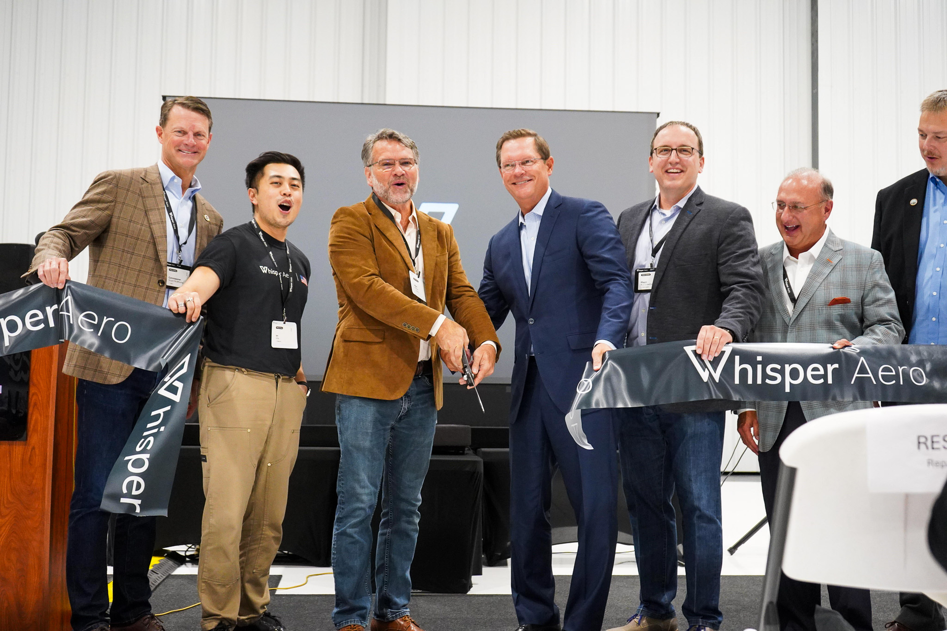Whisper Aero Opens New Flight Test Center at Crossville Memorial Airport