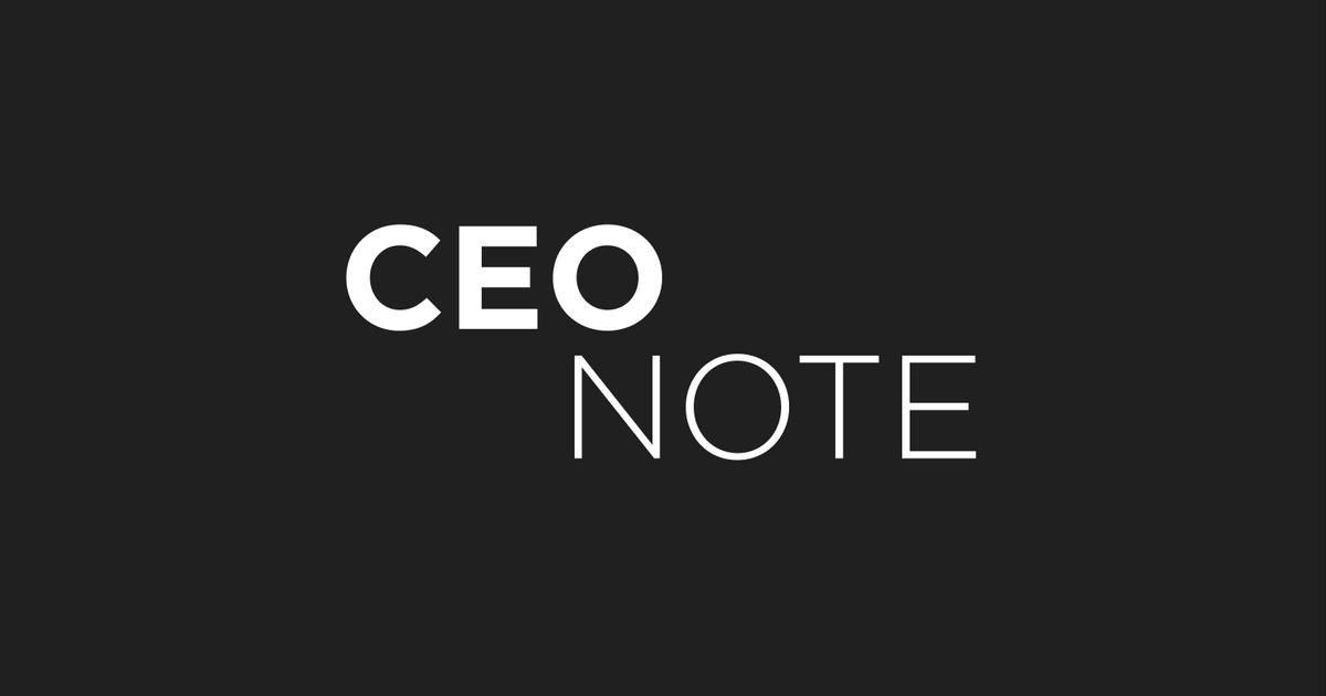 Visible 3.0 – A Note From our CEO