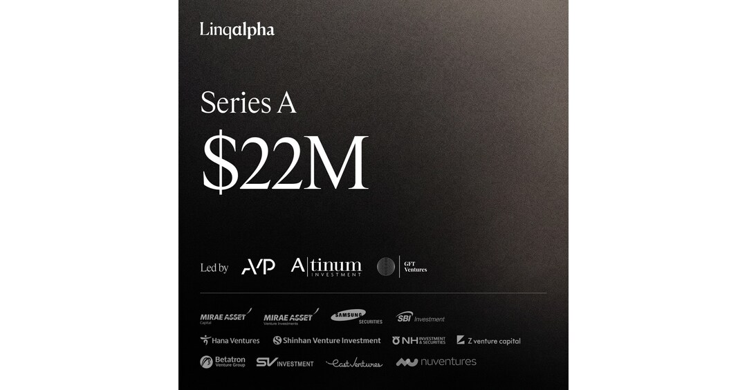 LinqAlpha Raises $22 Million Series A