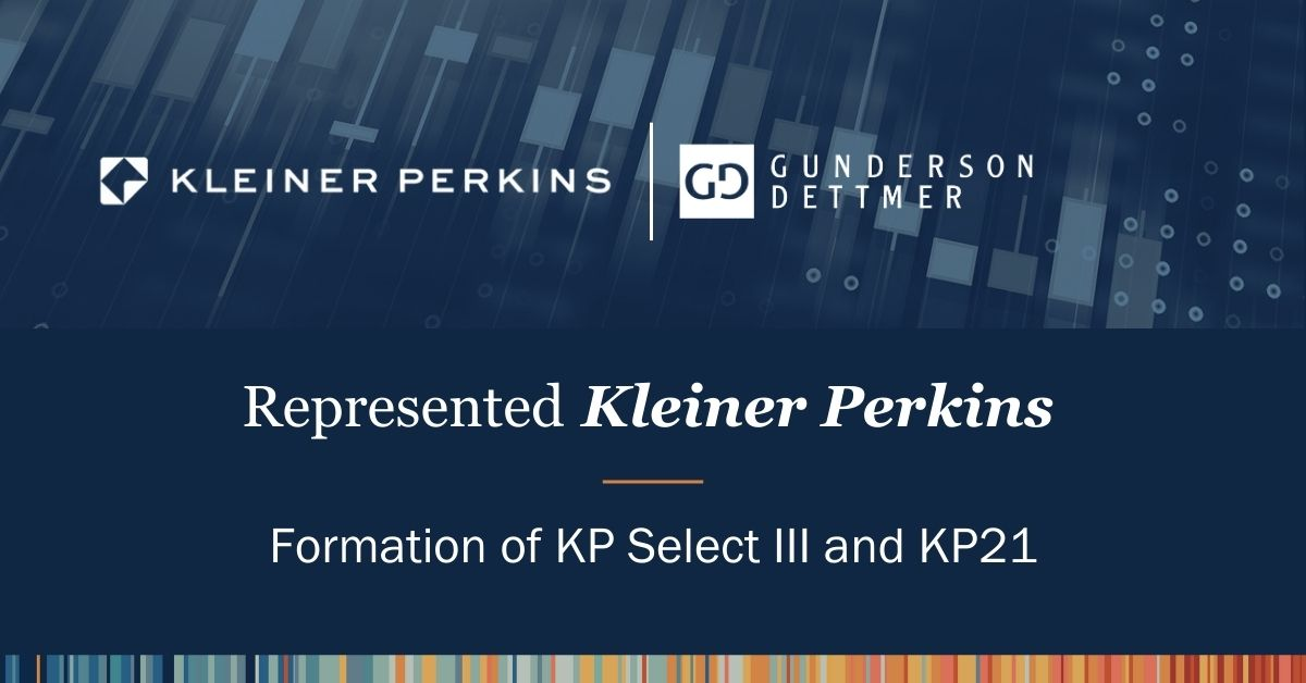 Kleiner Perkins Announces Two New Funds Totaling $2B