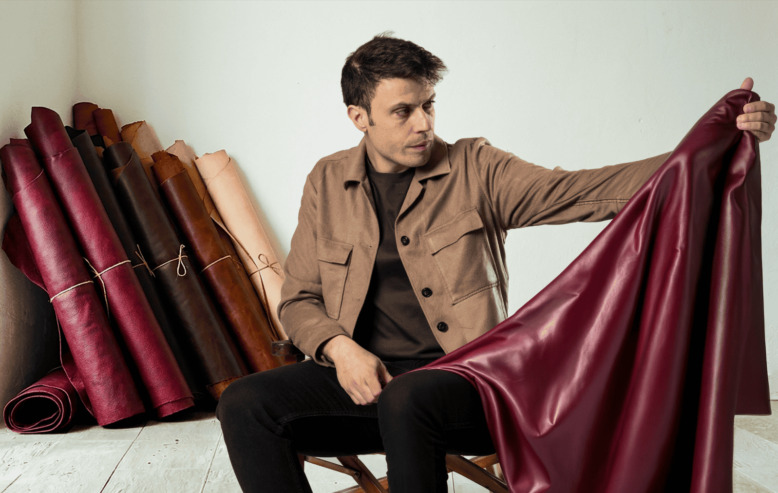 Vegea Expands Industrial Output of Wine-Waste Leather Alternative GrapeSkin - vegconomist - the vegan business magazine