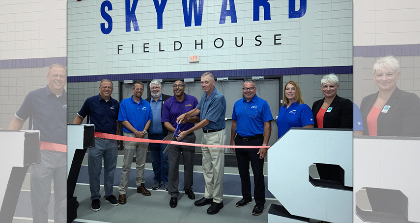 Campus activity center christened as 'Skyward Fieldhouse'