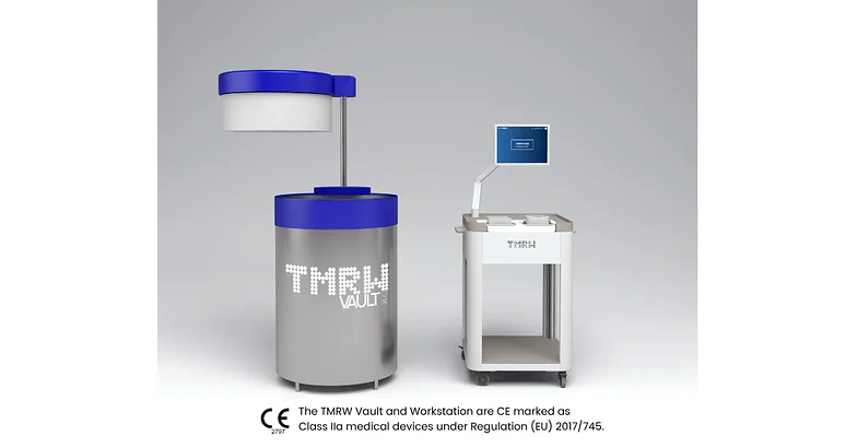 TMRW Vault® Receives CE Mark Under the European Medical Device Regulation (MDR)