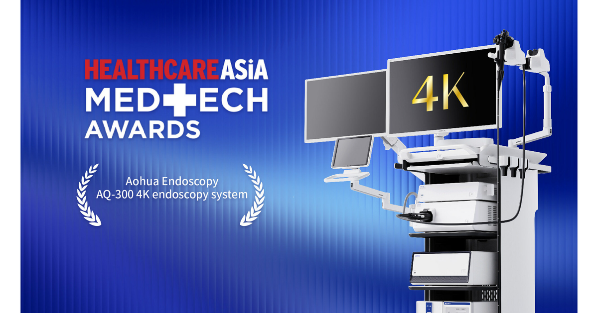 Aohua receives Endoscopy Award at Healthcare Asia Medtech Awards 2024