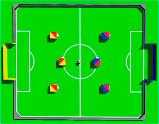 Moving robotics competitions virtual: The case study of RoboCupJunior Soccer Simulation