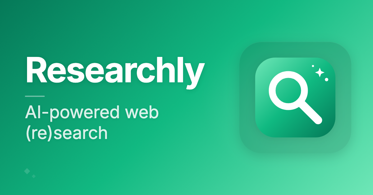 Researchly Adds New Features to AI Research Assistant