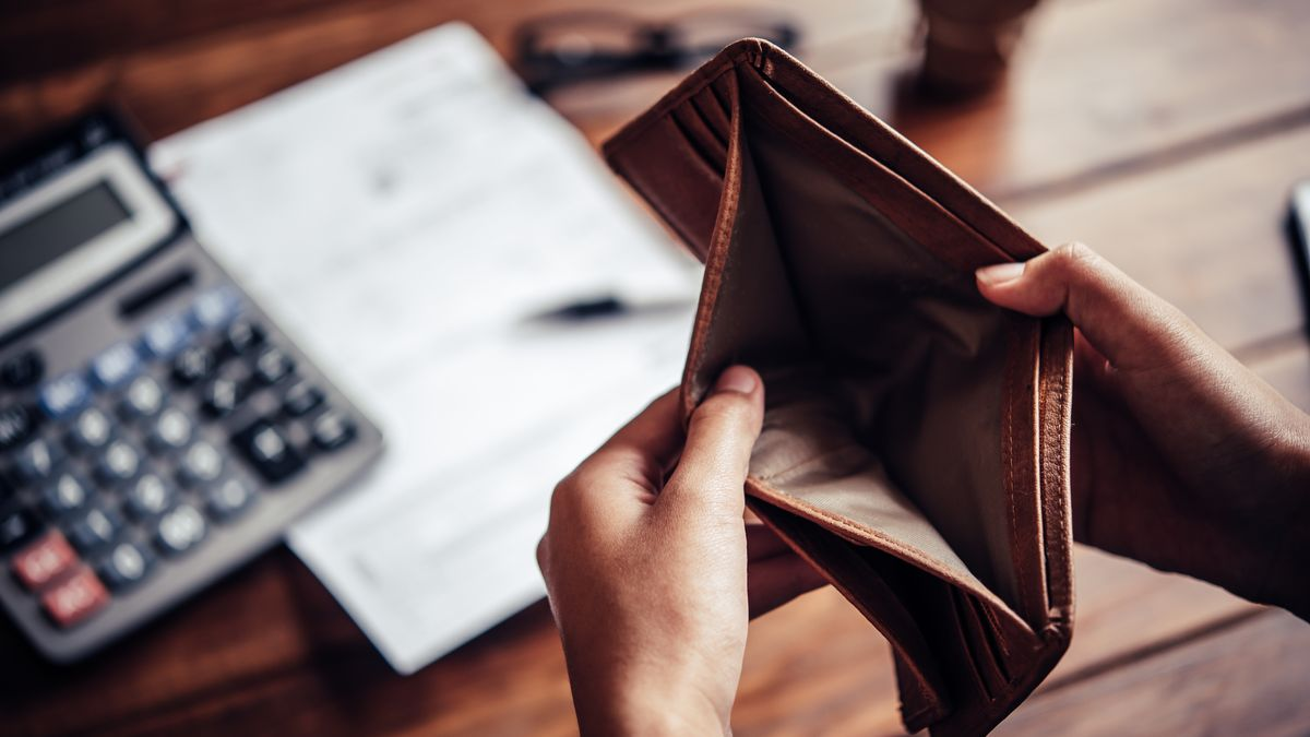 Every penny you've earned until today has gone on bills