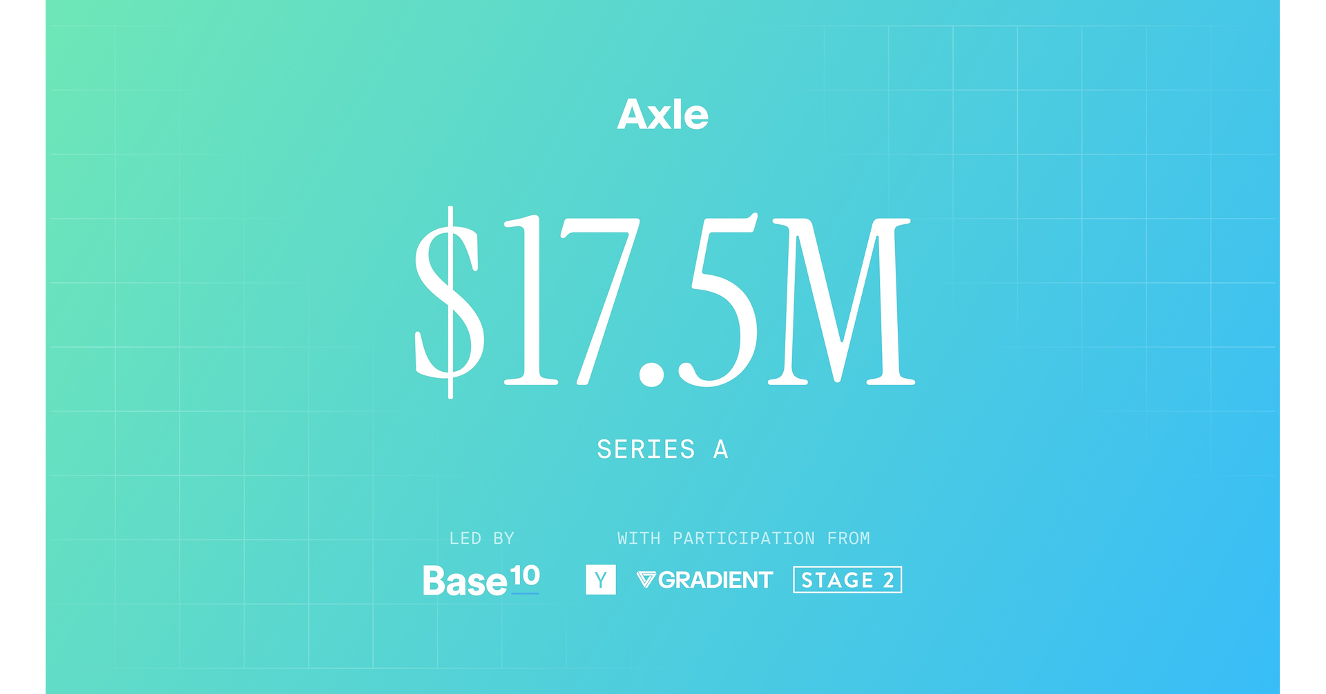 Axle Raises $17.5M Series A to Connect Insurance Carriers to the Real Economy