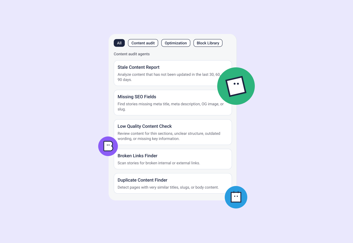 Storyblok Introduces Storyblok Agents to Enable Teams to Have Conversations With Their Content and Automate Tasks in the CMS