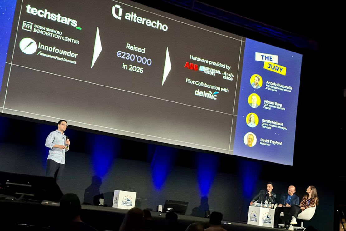 AlterEcho Wins the EU-Startups Summit 2026 Pitch Competition