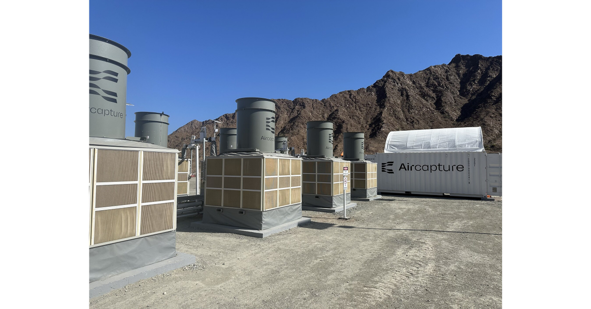 XPRIZE Awards $1M XFACTOR Prize to Aircapture and 44.01 for Breakthrough Modular Direct Air Capture and Mineralization Project