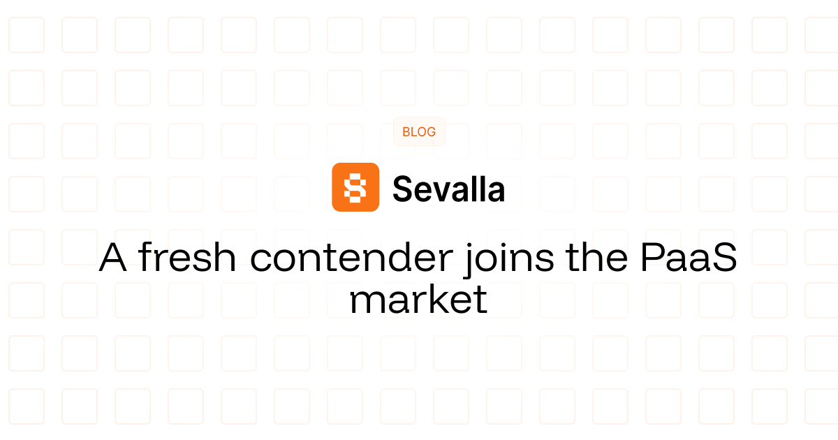 A fresh contender joins the PaaS market