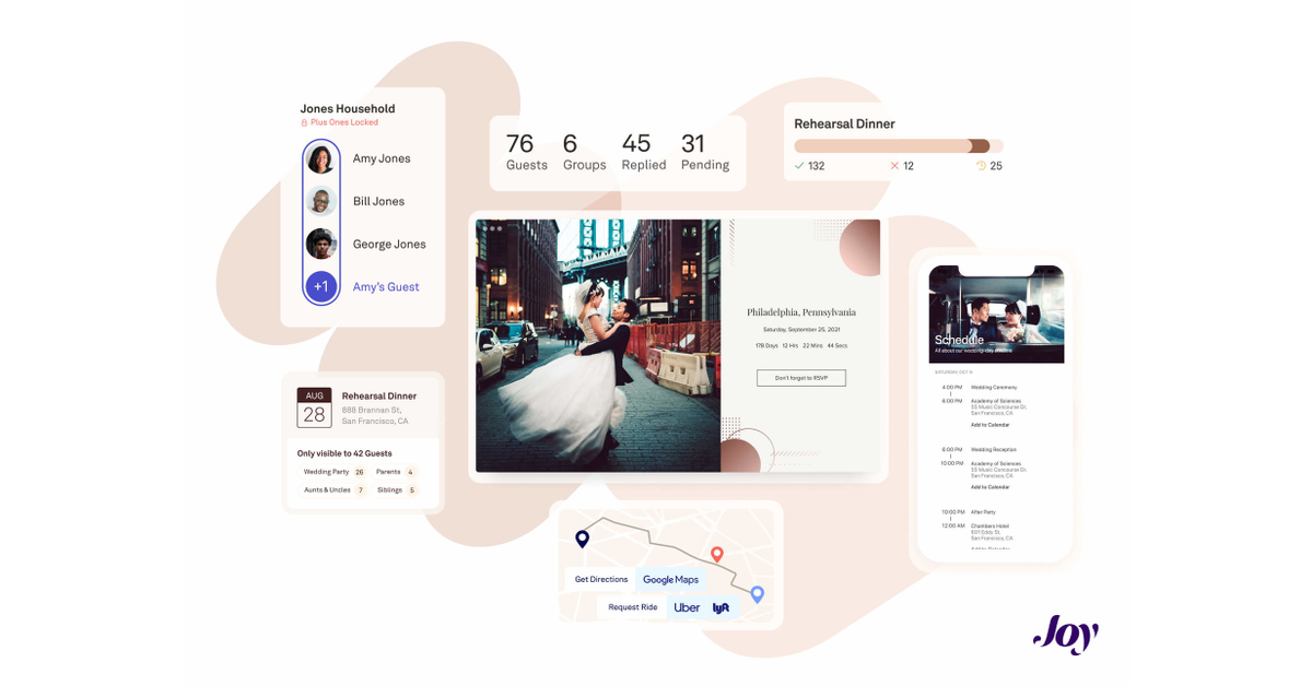 Joy Raises $60M in Series B to Extend their Modern Wedding Planning Platform for All Life Events