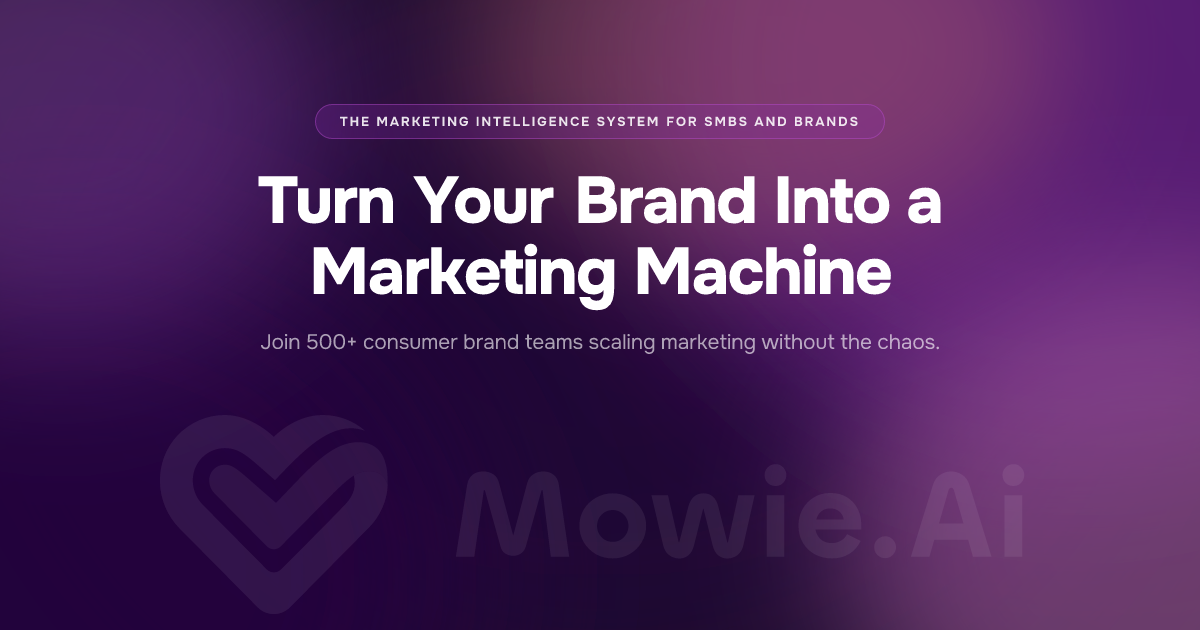 The Brand-Fluent AI Marketing Intelligence System