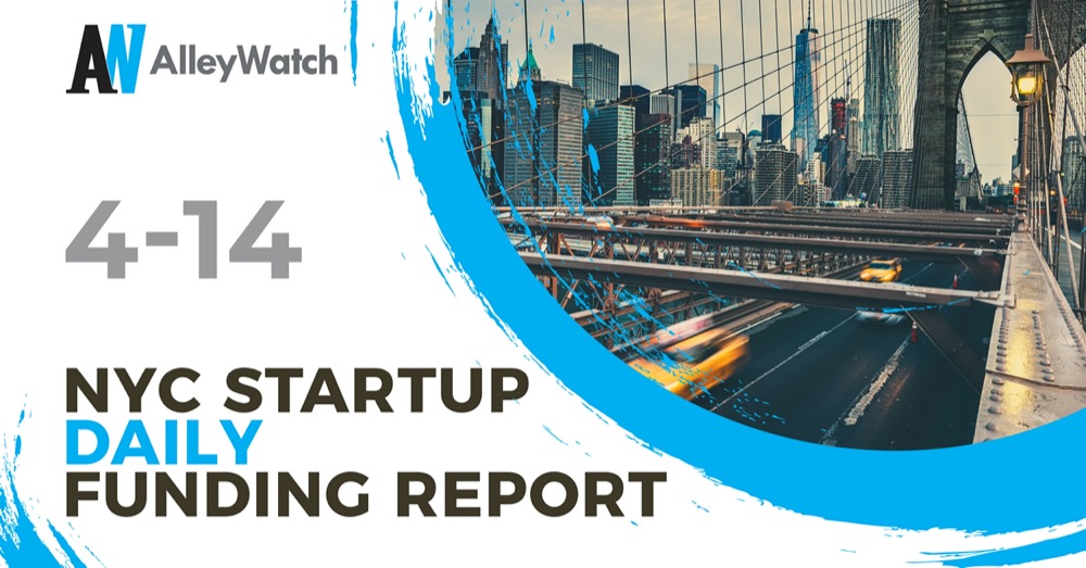 The AlleyWatch Startup Daily Funding Report: 4/14/2026
