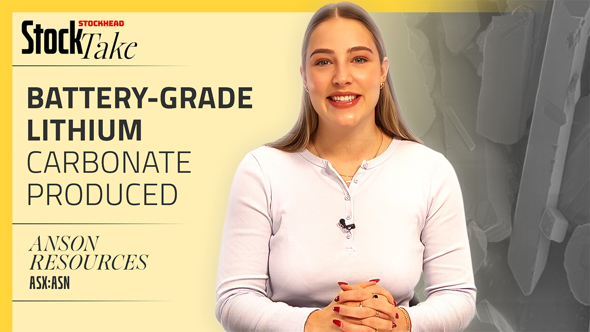 StockTake: Anson flowsheet proven with EV-grade lithium carbonate produced