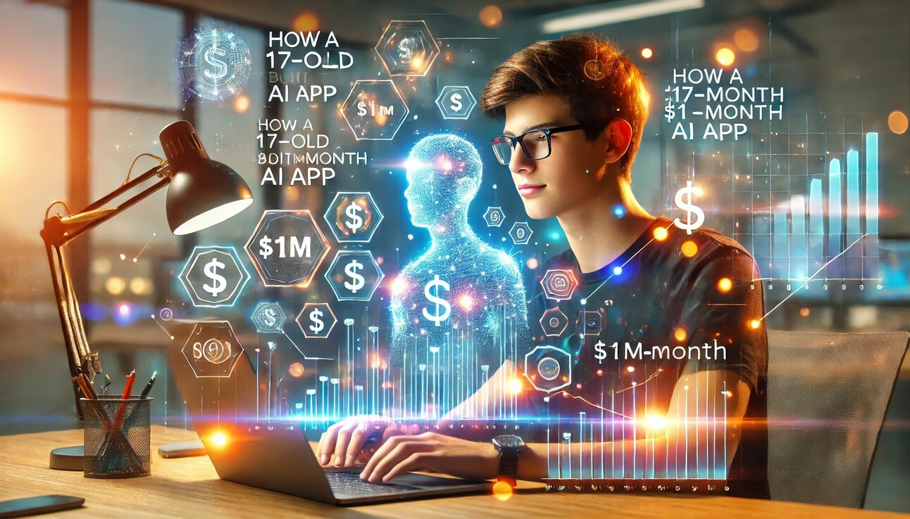 How a 17-Year-Old Built a $1M/Month AI App