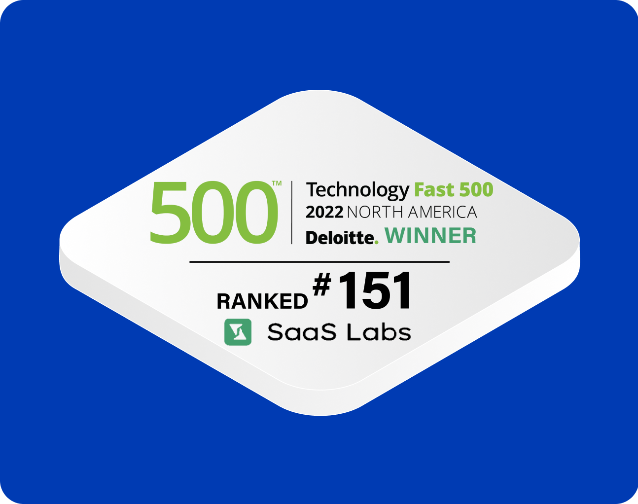 SaaS Labs Featured On Deloitte's 2022 Technology Fast 500