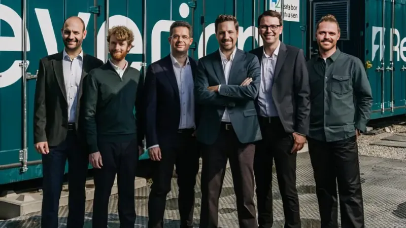 Reverion Raises €154.2M Series B to Scale Carbon-Negative Power Plants
