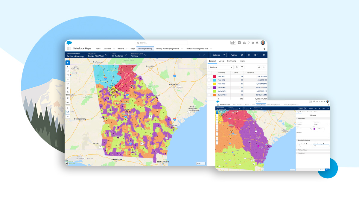 New Salesforce Maps Innovations Help Sales Teams Drive Revenue with Improved Flexibility and Efficiency