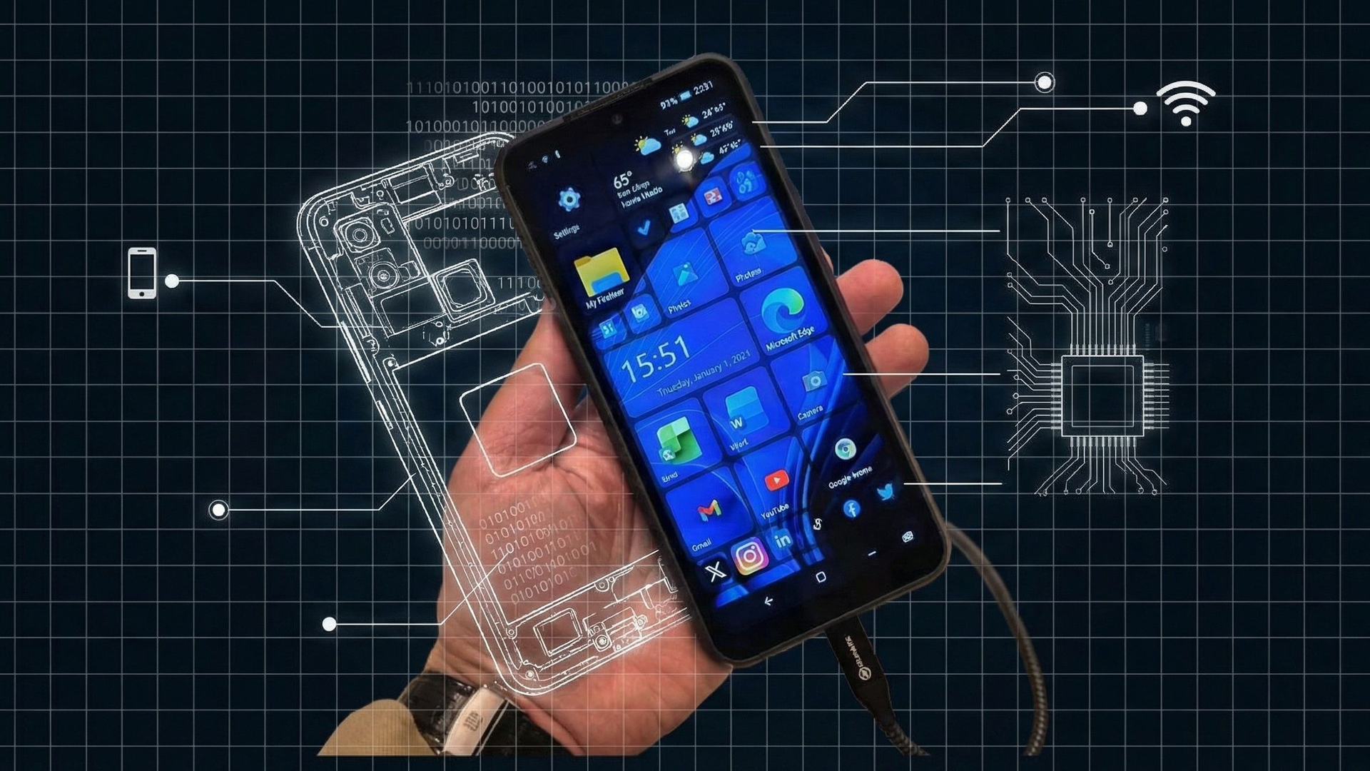 This NexPhone video makes the "Windows 11 phone" concept feel real