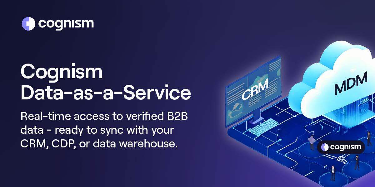 Cognism Unveils Data-as-a-Service (DaaS) to Power Business Growth