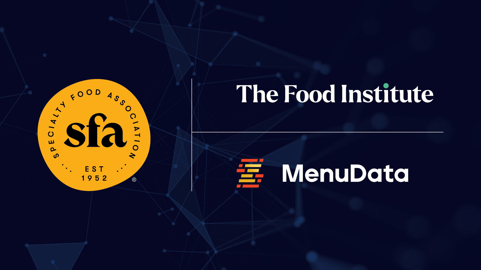 Specialty Food Association to Pilot New Data Insights Platform in Partnership with MenuData and The Food Institute