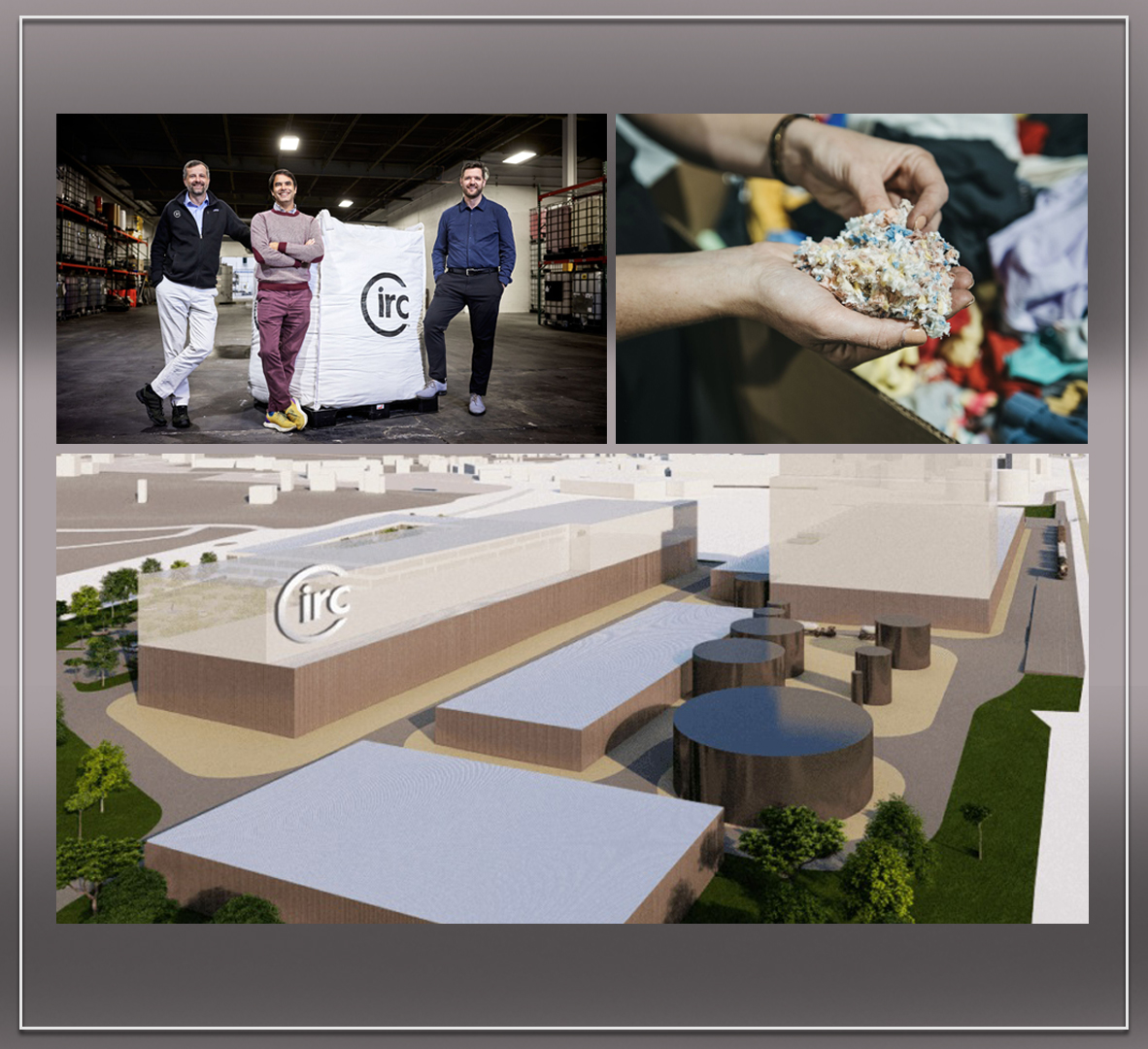Circ, giant fashion and textile recycling plant investment in France