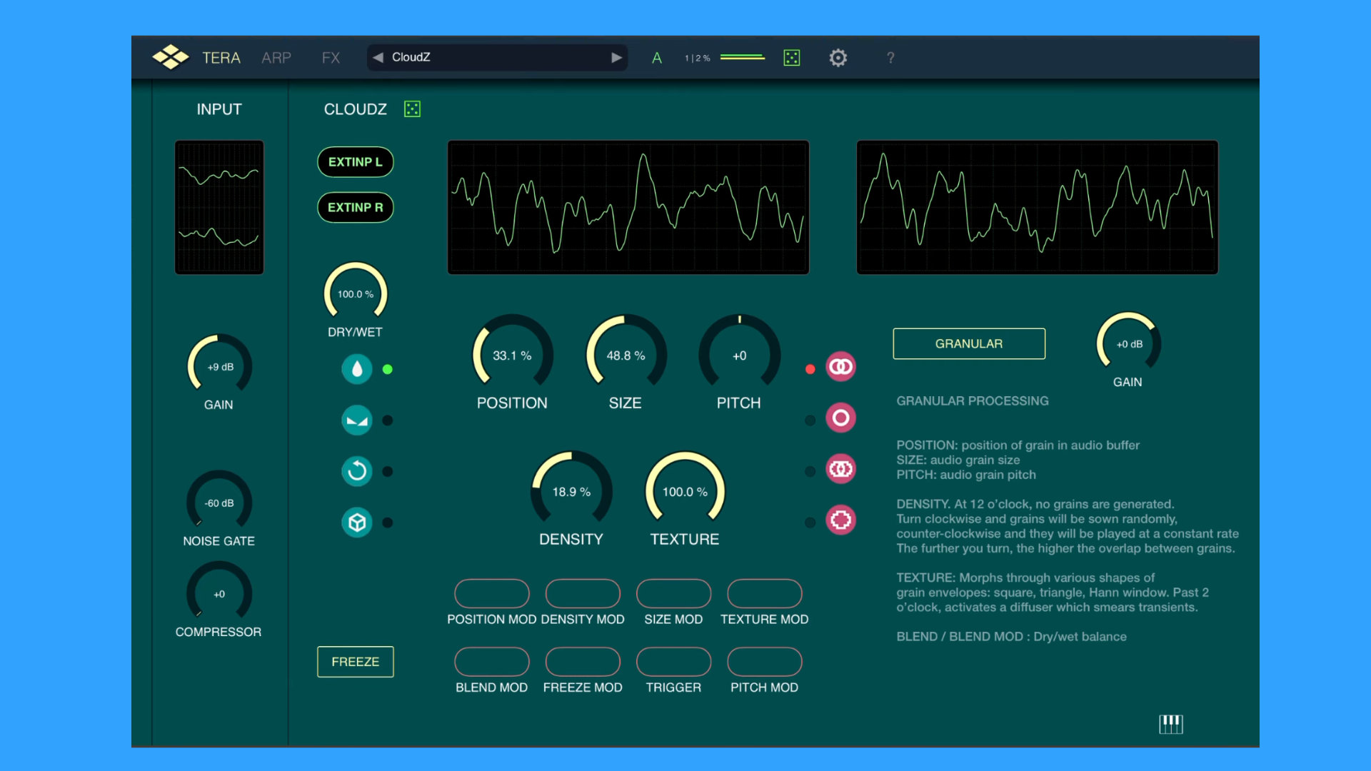 Virsyn Tera Pro: modular synth (iOS/macOS) gets granular synthesis with update 3.1
