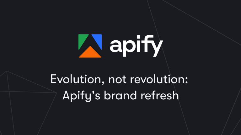 Evolution, not revolution: Apify's brand refresh