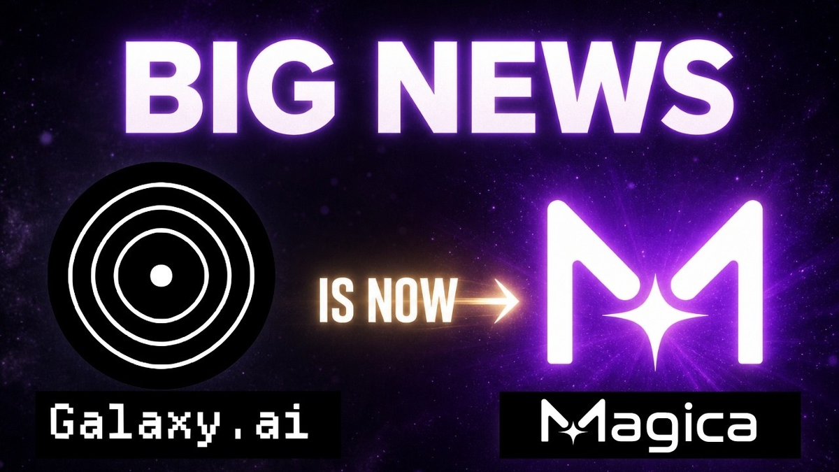 Galaxy is now Magica — and we just launched something big