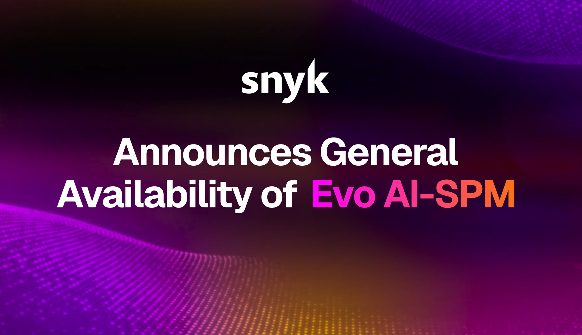 Snyk Launches Agent Security Solution to Protect the Full AI Lifecycle; Announces General Availability of Evo AI-SPM