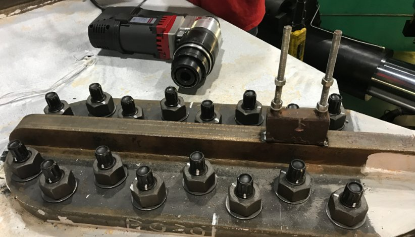 CoreBrace Uses TNA Bolts for BRB Brace Testing