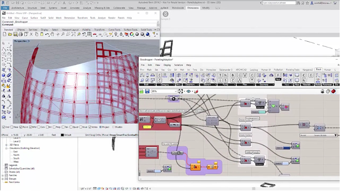 Rhino 7 brings Rhino and Grasshopper inside Revit