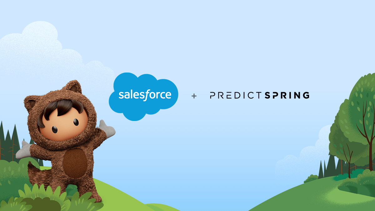 Salesforce Signs Agreement to Acquire PredictSpring