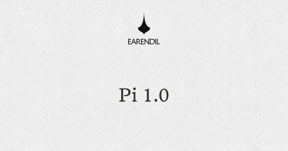 Pi 1.0